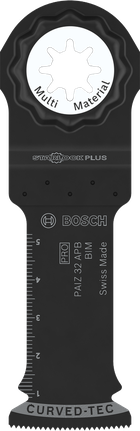Hoja multiherramienta Bosch PRO PAIZ 32 APB, 32x60mm.